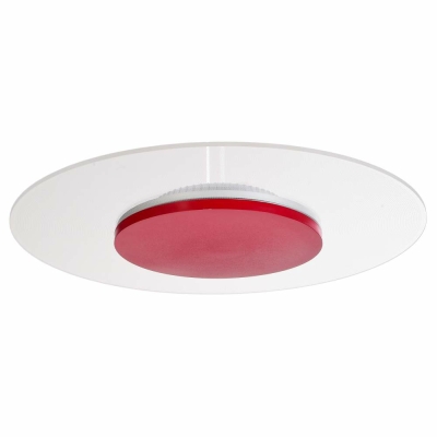 Deko-Light Deckenaufbauleuchte, Set, Zaniah 370 mm, 18 W, DIM, 3000 K, Cover Rot, 220-240 V/AC, 50 / 60 Hz