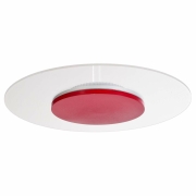 Deckenaufbauleuchte, Set, Zaniah 370 mm, 18 W, DIM, 3000 K, Cover Rot, 220-240 V/AC, 50 / 60 Hz