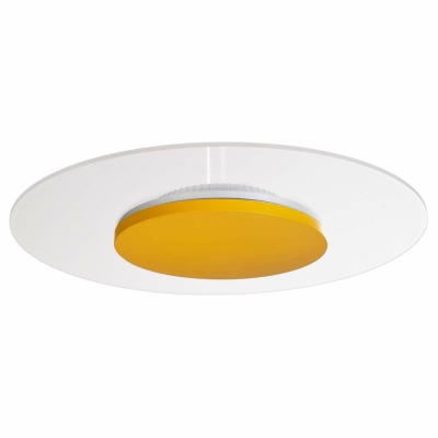 Deko-Light Deckenaufbauleuchte, Set, Zaniah 370 mm, 18 W, DIM, 3000 K, Cover Gelb, 220-240 V/AC, 50 / 60 Hz