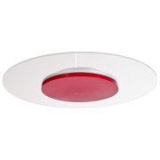 Deckenaufbauleuchte, Set, Zaniah 420 mm, 24 W, DIM, 3000 K, Cover Rot, 220-240 V/AC, 50 / 60 Hz
