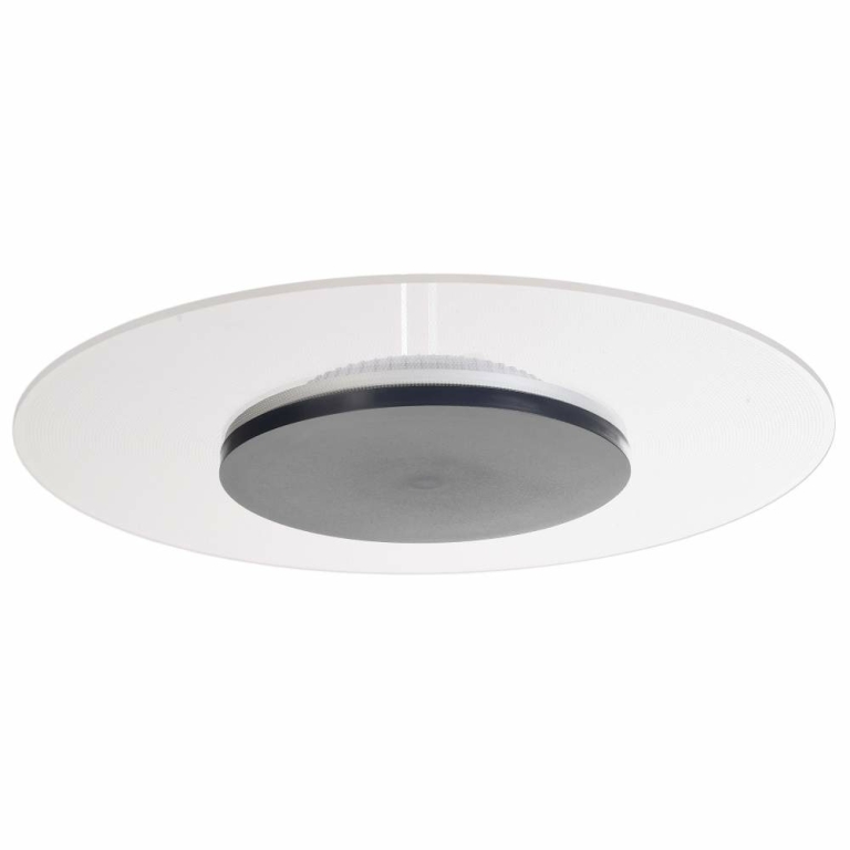 Deko-Light Deckenaufbauleuchte, Set, Zaniah 420 mm, 24 W, DIM, 3000 K, Cover Grau, 220-240 V/AC, 50 / 60 Hz