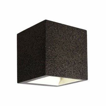 Deko-Light Wandaufbauleuchte, Mini Cube, 4 W, DIM, 3000 K, Grau Granit, 220-240 V/AC, 50 / 60 Hz