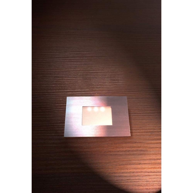 Deko-Light Bodeneinbauleuchte, Quadro Point, 0,6 W, 4500 K, Silber, Spannungskonstant, 12 V/DC