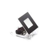Bodeneinbauleuchte, Quadro Point, 0,6 W, 4500 K, Silber, Spannungskonstant, 12 V/DC