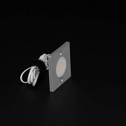 Möbelaufbauleuchte, Fine I, 3 W, 2700 K, Grau, Spannungskonstant, 12 V/DC
