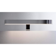 Möbelaufbauleuchte, Spiegel Line II, 12 W, 3000 K, Silber, Spannungskonstant, 12 V/DC