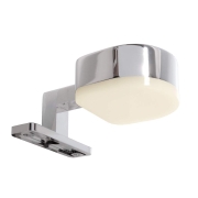 Möbelaufbauleuchte, Gienah, 3,2 W, 3000 K, Silber, Stromkonstant, 9 V/DC, Bemessungsstrom: 350 mA