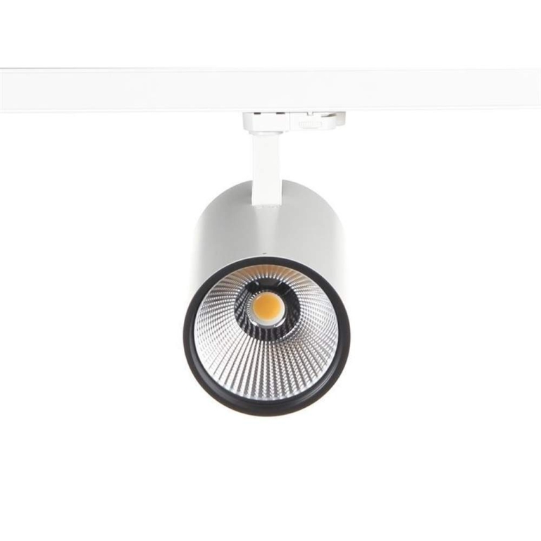 Deko-Light 3-Phasen-Spot, Luna, 40 W, 4000 K, Weiß, 220-240 V/AC, 50 / 60 Hz