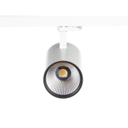 3-Phasen-Spot, Luna, 40 W, 4000 K, Weiß, 220-240 V/AC, 50 / 60 Hz