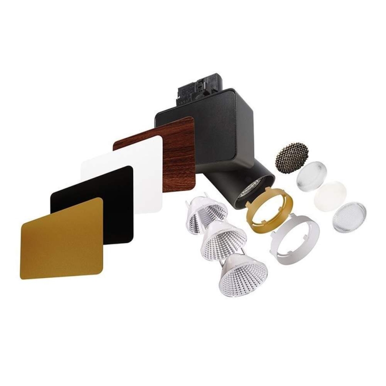Deko-Light 3-Phasen-Spot, Nihal, 33 W, DIM, 3000 K, Schwarz, 220-240 V/AC, 50 / 60 Hz