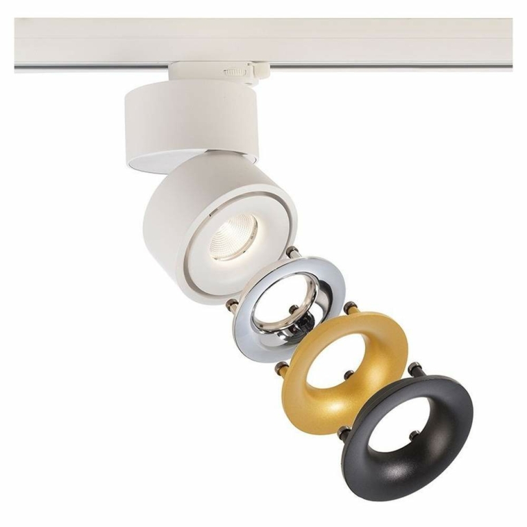 Deko-Light 3-Phasen-Spot, Uni II Tilt, 17 W, DIM, 3000 K, Weiß, 220-240 V/AC, 50 / 60 Hz