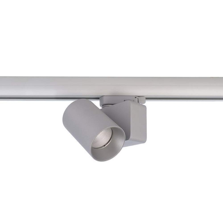 Deko-Light 3-Phasen-Spot, Nihal Mini, 15 W, DIM, 4000 K, Silber, 220-240 V/AC, 50 / 60 Hz