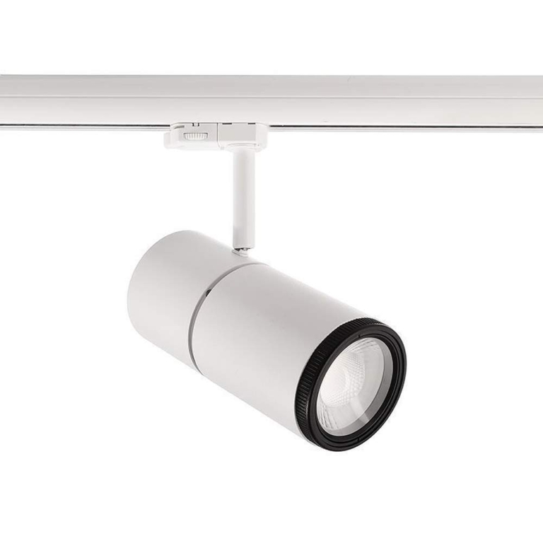 Deko-Light 3-Phasen-Spot, Pleione Focus II, 35 W, 3000 K, Weiß, 220-240 V/AC, 50 / 60 Hz