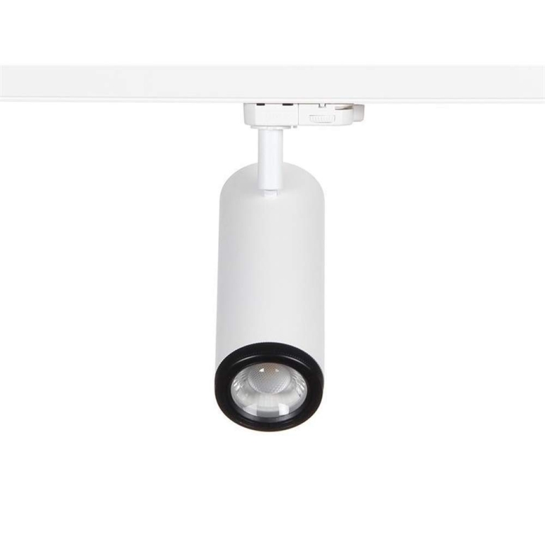 Deko-Light 3-Phasen-Spot, Pleione Focus I, 15 W, 4000 K, Weiß, 100-277 V/AC, 50 / 60 Hz