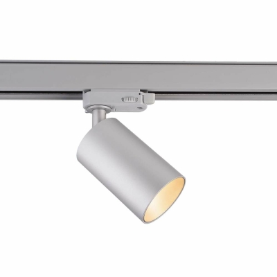 Deko-Light 3-Phasen-Spot, Can, 1x max. 7,5 W GU10, Silber, 220-240 V/AC, 50 / 60 Hz