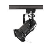 3-Phasen-Spot, Studio PAR 30, 1x max. 42 W E27, Schwarz, 220-240 V/AC, 50 / 60 Hz