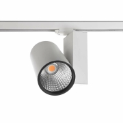 3-Phasen-Spot, Aaron, 79 W, 4000 K, Weiß, 220-240 V/AC, 50 / 60 Hz