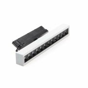 3-Phasen-Spot, Alnitak 25, 34 W, 3000 K, Silber, 220-240 V/AC, 50 / 60 Hz