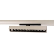 3-Phasen-Spot, Alnitak 25, 34 W, 4000 K, Silber, 220-240 V/AC, 50 / 60 Hz