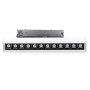 3-Phasen-Spot, Alnitak 25, 34 W, 4000 K, Silber, 220-240 V/AC, 50 / 60 Hz