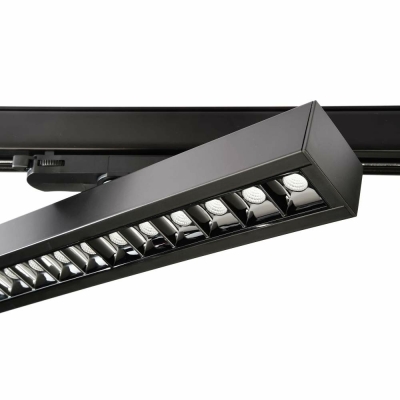 Deko-Light 3-Phasen-Spot, Alnitak 25, 34 W, 3000 K, Schwarz, 220-240 V/AC, 50 / 60 Hz