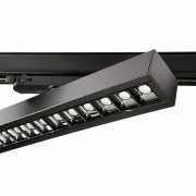 3-Phasen-Spot, Alnitak 25, 34 W, 3000 K, Schwarz, 220-240 V/AC, 50 / 60 Hz
