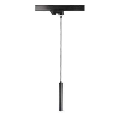 Deko-Light 3-Phasen-Pendelleuchte, Slim, 5 W, 3000 K, Schwarz, 200-240 V/AC, 50 / 60 Hz