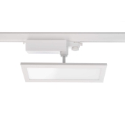 3-Phasenleuchte, Panel Track Light, 20 W, 3000 K, Weiß, 110-240 V/AC, 50 / 60 Hz