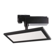 3-Phasenleuchte, Panel Track Light, 20 W, 3000 K, Schwarz, 110-240 V/AC, 50 / 60 Hz