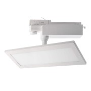 3-Phasenleuchte, Panel Track Light, 20 W, 4000 K, Weiß, 110-240 V/AC, 50 / 60 Hz