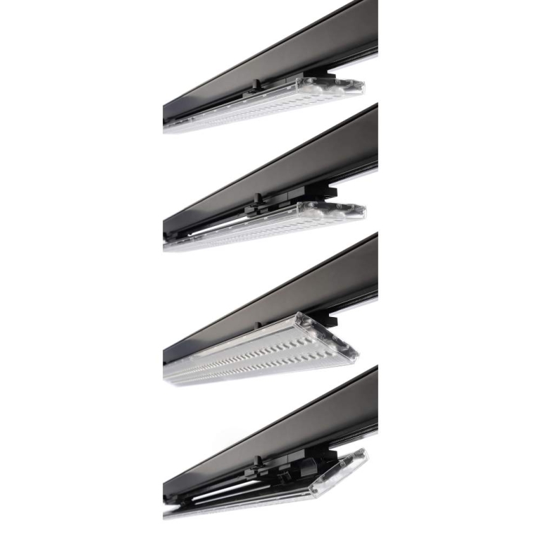 Deko-Light 3-Phasenleuchte, Linear Pro, Tilt, 20 W, 4000 K, Schwarz, 220-240 V/AC, 50 / 60 Hz