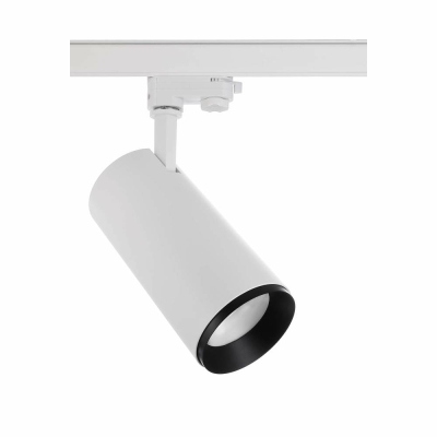 Deko-Light 3-Phasen-Spot, Lucea, Tilt, 40 W, DIM, 4000 K, Weiß, 200-240 V/AC, 50 / 60 Hz