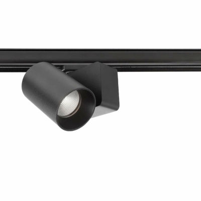 Deko-Light 1-Phasen-Spot, Nihal Mini, 10,9 W, DIM, 2700 K, Schwarz, Stromkonstant, 220-240 V/AC