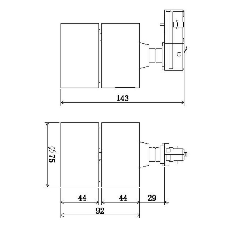 Deko-Light 1-Phasen-Spot, Uni II Mini, Tilt, 11,3 W, DIM, 2700 K, Weiß, Stromkonstant, 200-240 V/AC, 50 / 60 Hz