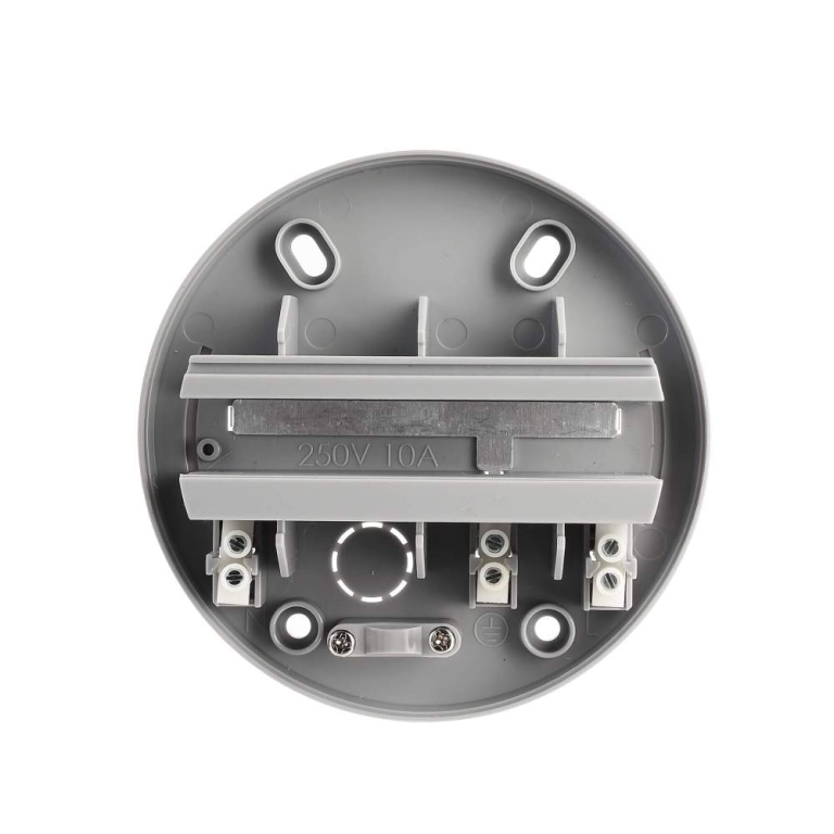 Deko-Light 3-Phasen Schienensystem, D Line Aufbau-Adapter für Leuchten, Fenstergrau RAL 7040, 220-240 V/AC
