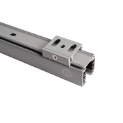 3-Phasen Schienensystem, D Line Montagehalter Deckenbefestigung Flex, Fenstergrau RAL 7040