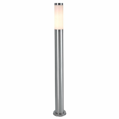 Deko-Light Pollerleuchte, Nova 1100 mm, 1x max. 40 W E27, Silber, 220-240 V/AC, 50 / 60 Hz