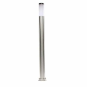 Pollerleuchte, Nova 1100 mm, 1x max. 40 W E27, Silber, 220-240 V/AC, 50 / 60 Hz