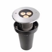 Bodeneinbauleuchte, Bodeneinbauleuchte II, 4,1 W, 3000 K, Silber, 220-240 V/AC, 50 / 60 Hz