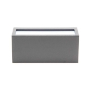 Wandaufbauleuchte, Rilongo A Up and Down, 1x max. 18 W E27, Grau, 220-240 V/AC, 50 / 60 Hz