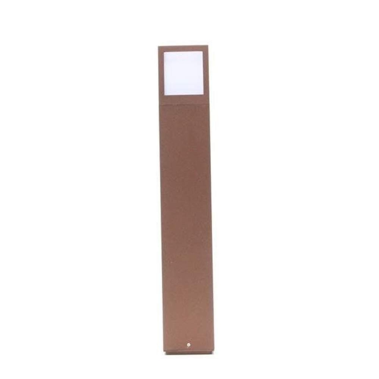 Deko-Light Pollerleuchte, Facado B 650 mm, 1x max. 20 W E27, Braun 220-240 V/AC, 50 / 60 Hz