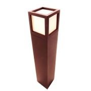 Pollerleuchte, Facado B 650 mm, 1x max. 20 W E27, Braun 220-240 V/AC, 50 / 60 Hz