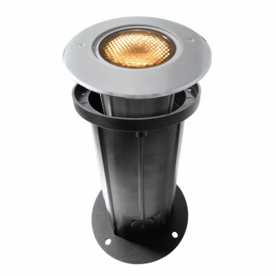 Deko-Light Bodeneinbauleuchte, COB 12 Soft, 14,5 W, 3000 K, Silber, 220-240 V/AC, 50 / 60 Hz