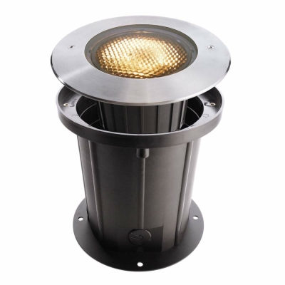 Deko-Light Bodeneinbauleuchte, COB 25 Soft, 29 W, 3000 K, Silber, 220-240 V/AC, 50 / 60 Hz