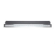 Bodeneinbauleuchte, Line VI, 42,8 W, RGB, Silber, Spannungskonstant, 24 V/DC