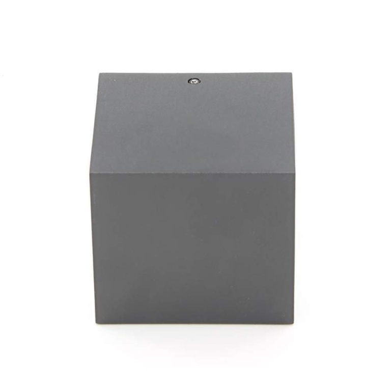 Deko-Light Wandaufbauleuchte, Cubodo II Double, 16 W, 3000 K, Grau, 220-240 V/AC, 50 / 60 Hz