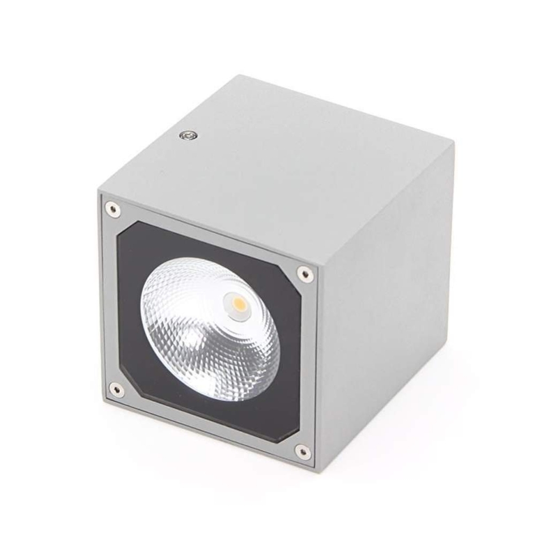 Deko-Light Wandaufbauleuchte, Cubodo II Double, 16 W, 3000 K, Silber, 220-240 V/AC, 50 / 60 Hz