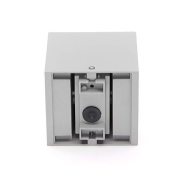 Wandaufbauleuchte, Cubodo II Double, 16 W, 3000 K, Silber, 220-240 V/AC, 50 / 60 Hz