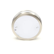 Wandaufbauleuchte, Scuti II Rund, 2x max. 11 W E27, Silber, 220-240 V/AC, 50 / 60 Hz