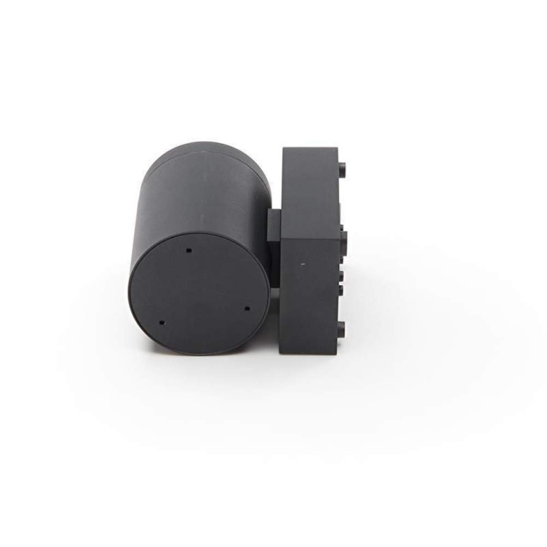 Deko-Light Wandaufbauleuchte, Mobby II Single, 10 W, DIM, 3000 K, Schwarz, 220-240 V/AC, 50 / 60 Hz